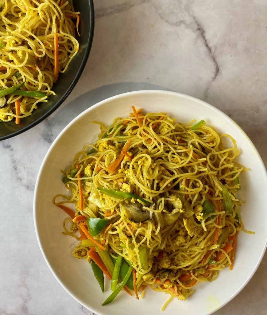 Vegan Singapore Noodles