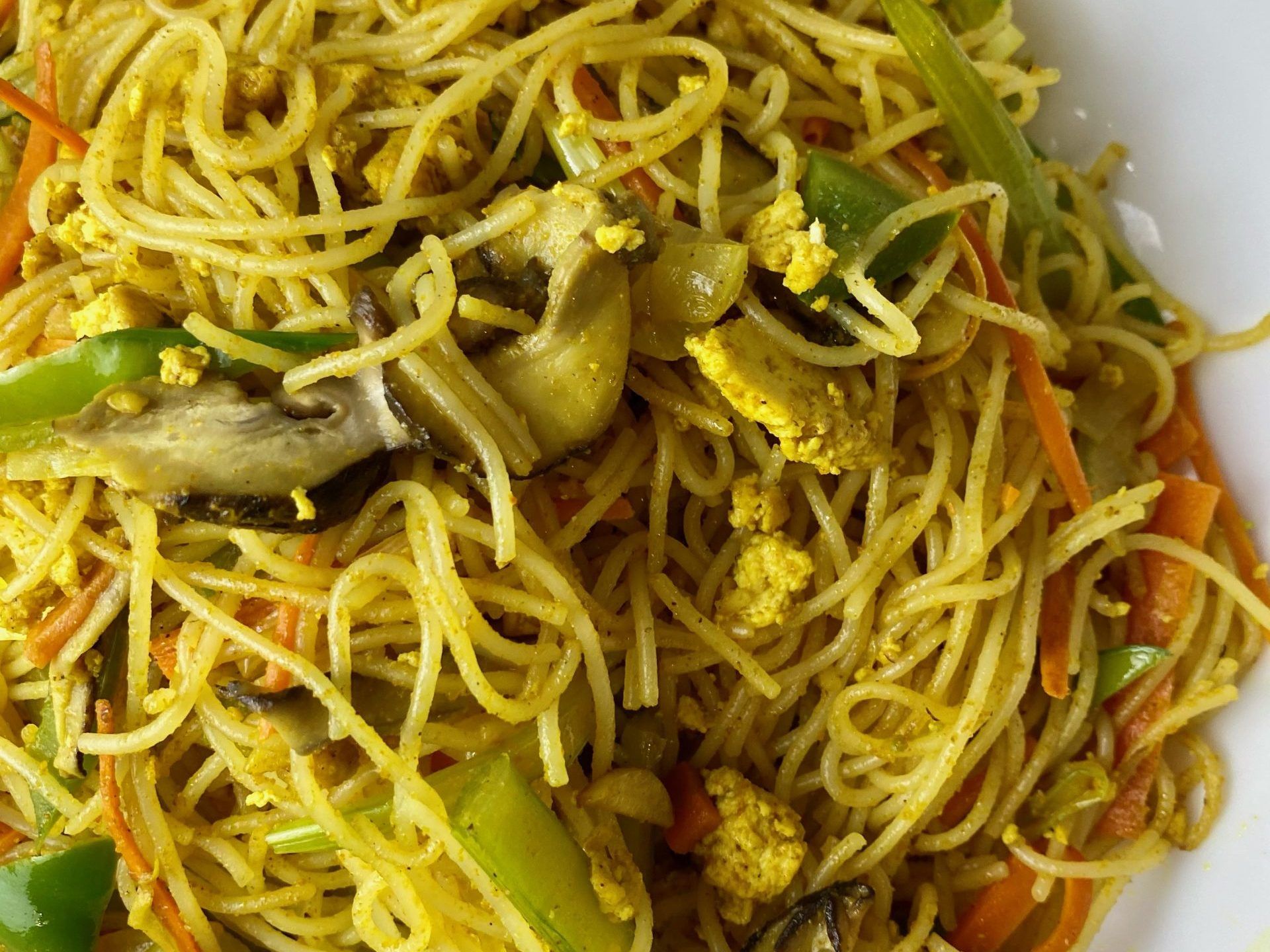 Vegan Singapore Noodles