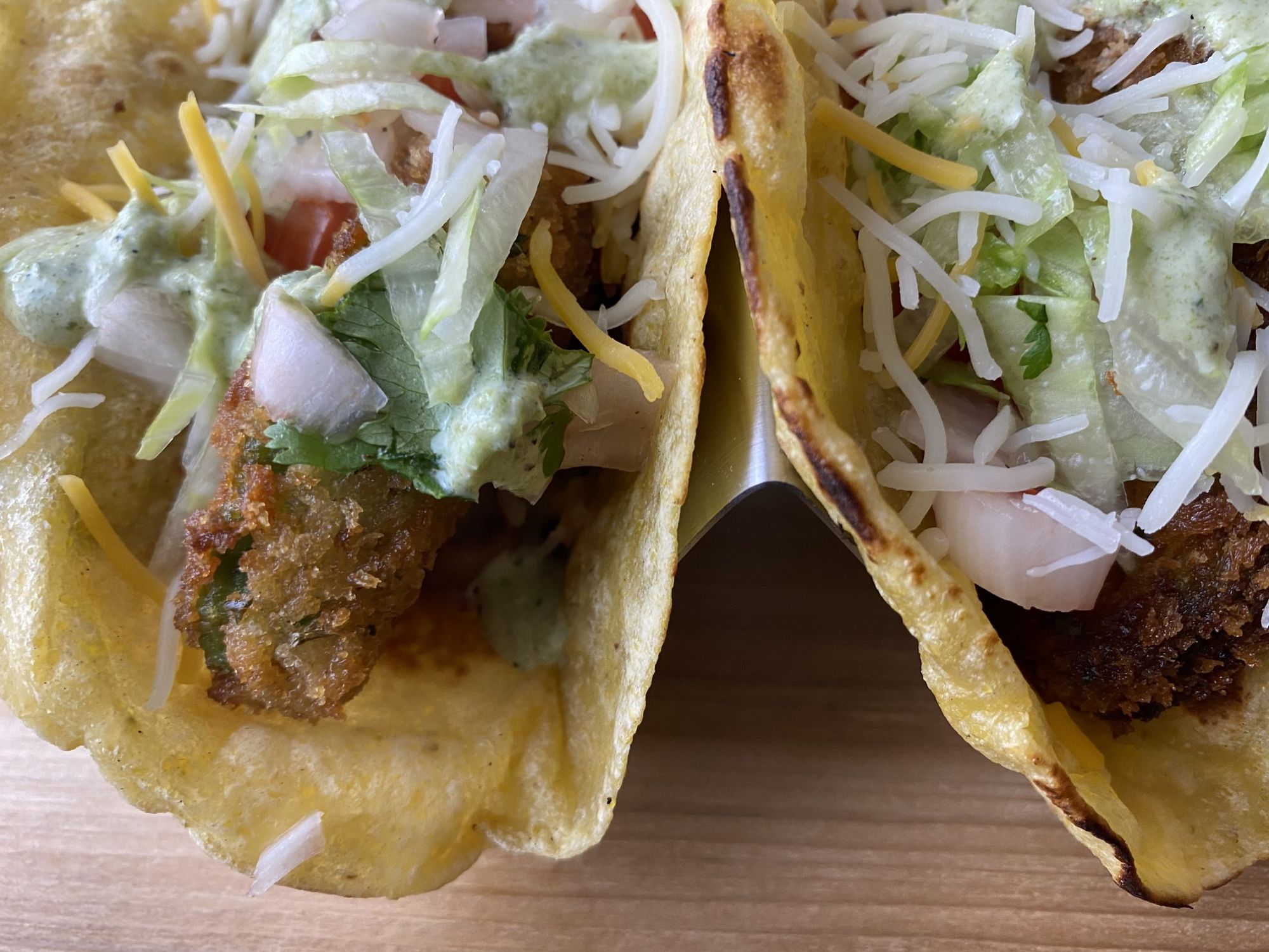 Fried Avocado Taco -- Torchy's Style