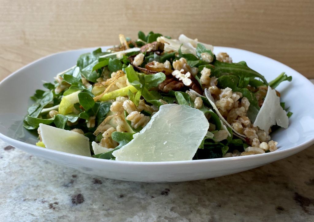 Farro and Argula Salad