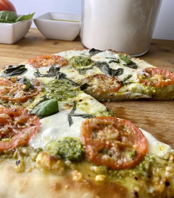 Pesto Margherita Pizza